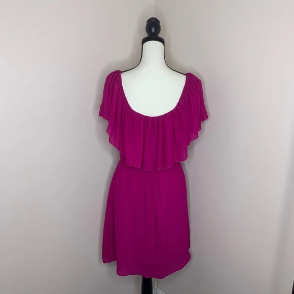 Love Fire off shoulder ruffle dress - Picture 4 of 7